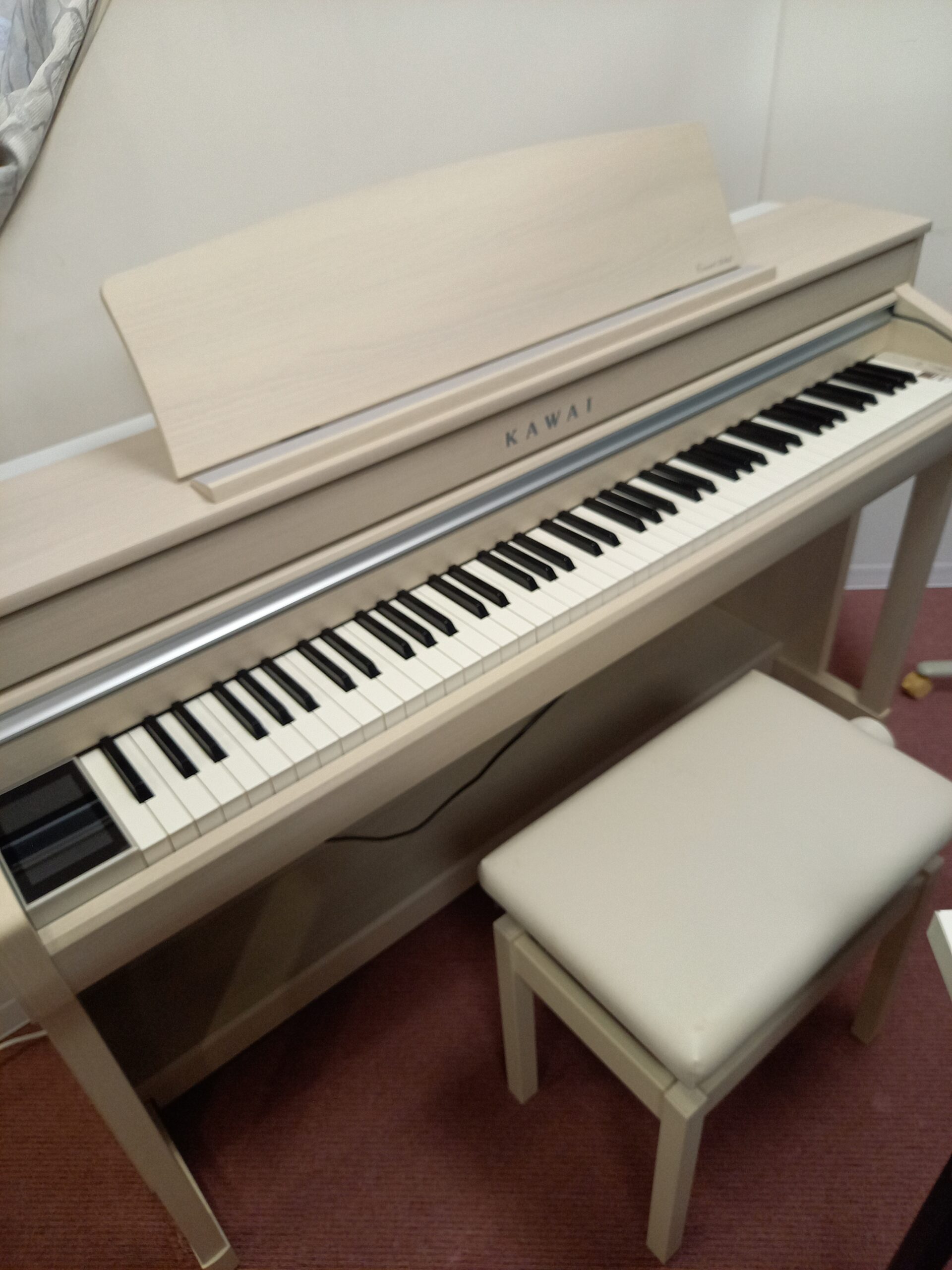 電子ピアノ KAWAI CN29 A プレミアムホワイトメープル調 （中古電子 